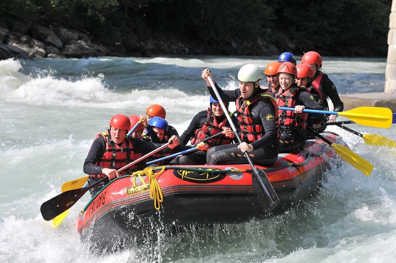 White Water Rafting Image
